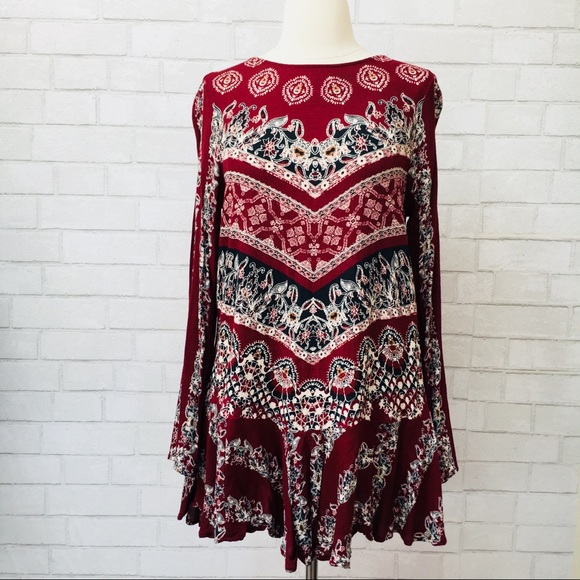 Free People Dresses & Skirts - Long Sleeve Mini Dress
